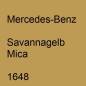 Preview: Mercedes-Benz, Savannagelb Mica, 1648.